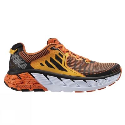 Zapatillas Running Hoka One One Gaviota Hombre Naranjas / Doradas - Chile ZMS756914